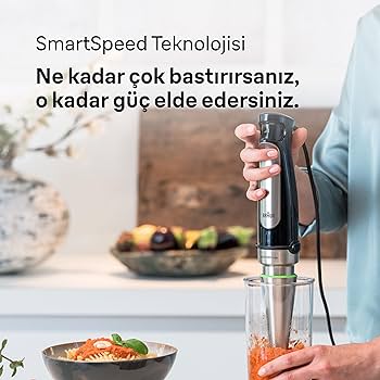 Braun Multiquick 7 Blender Ręczny, Czarny/Srebrny, 600 ml : Amazon